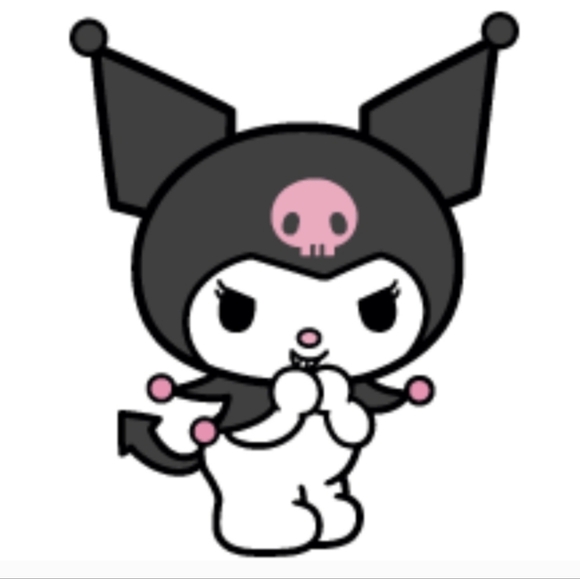 💀 Kuromi Monster Earrings - Picture 2 of 2